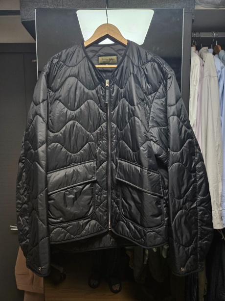 유니폼브릿지(UNIFORM BRIDGE) quilting liner jacket black 후기