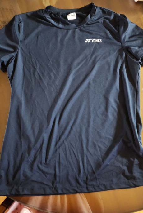 요넥스(YONEX) 239TR012F 다크 네이비 여성용 레터링 포인트 반팔 티셔츠 후기