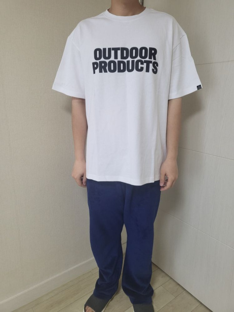 아웃도어 프로덕츠(OUTDOOR PRODUCTS) ODP 스크립트 티셔츠 ODP SCRIPT T-SHIRTS 후기