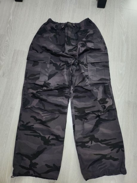 원더비지터(WONDERVISITOR) Military cargo pants [Grey] 후기