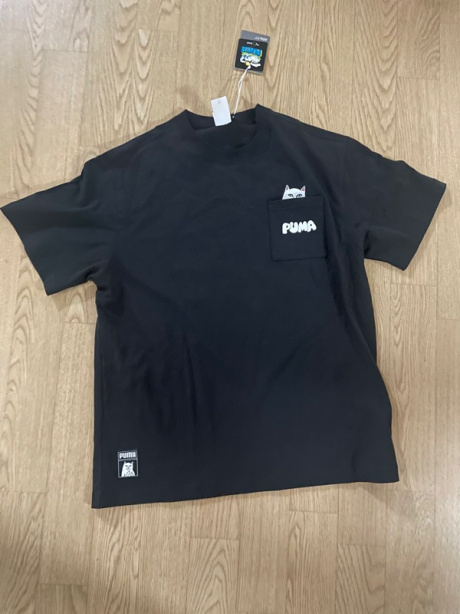 푸마(PUMA) 푸마ⅩRIPNDIP 포켓 반소매 티셔츠 - 블랙 / 623517-01 후기
