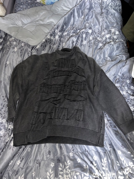 아조바이아조(AJOBYAJO) [PBA] Five AJO Logos Washed Sweater [BLACK] 후기