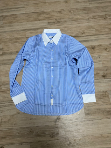 제너럴아이디어(GENERALIDEA) 스트라이프 배색 셔츠 [BLUE] / WBC3L03503 후기
