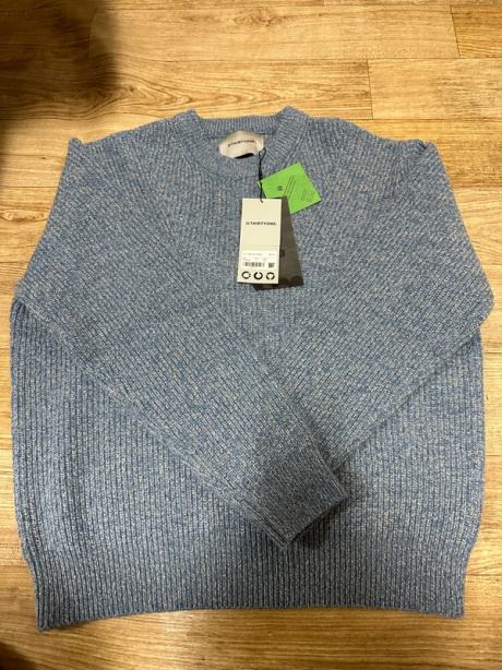 디써티원(DTHIRTYONE) Multi Tweed Wool Sweater_Ash Blue 후기