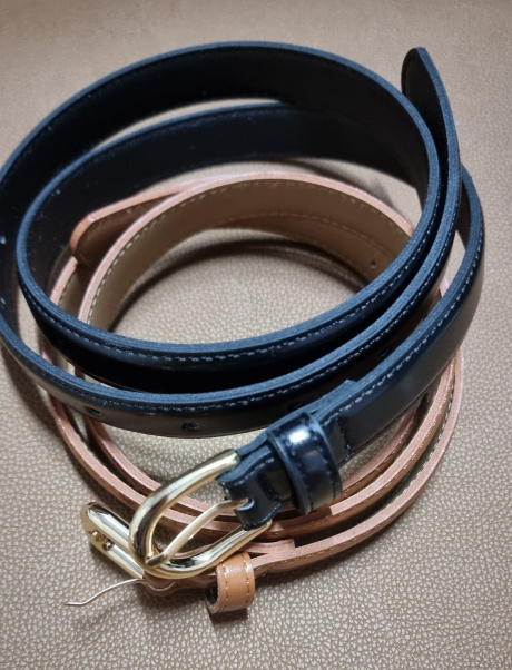 링서울(LINGSEOUL) [선물옵션] 20mm eco leather belt - [silver/gold/brown] 후기