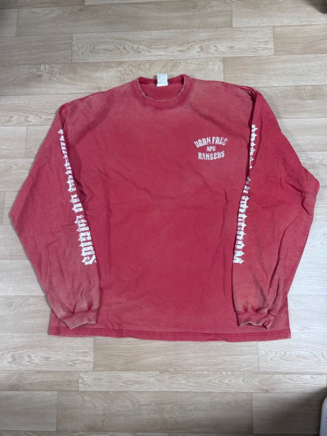 아웃스탠딩(OUTSTANDING) MOT SERIES LONG SLEEVE(BORN FREE)_VINTAGE RED 후기