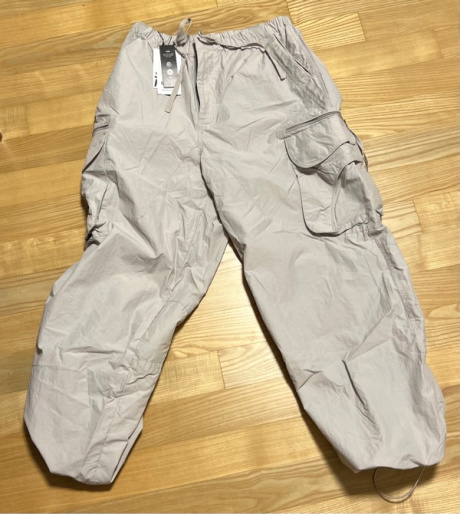 스컬프터(SCULPTOR) Parachute Cargo Pants Pale Gray 후기