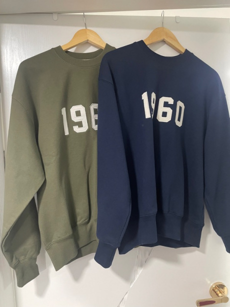 유니폼브릿지(UNIFORM BRIDGE) [2-PACK] 1960 sweatshirts navy / khaki 후기