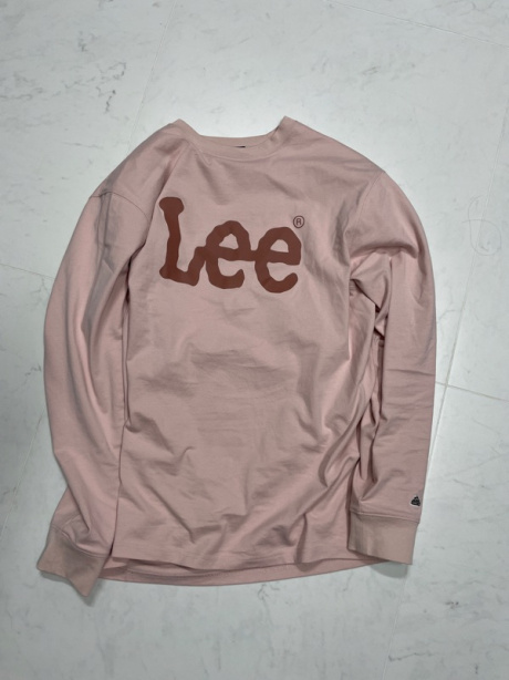 리(LEE) 빅 트위치 로고 긴팔 티셔츠 핑크 후기