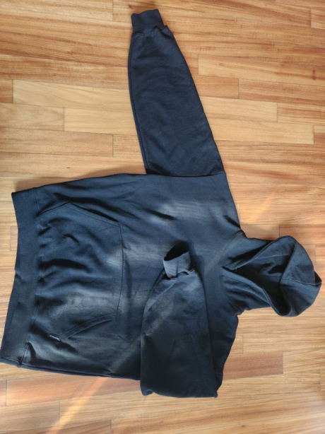 엘리메노(ELIMENO) EL 낫올웨이 오버핏 후드티셔츠 블랙 후기