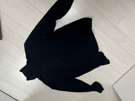 드로우핏(DRAW FIT) 루즈핏 터틀넥 롱슬리브 티셔츠 [BLACK] 후기