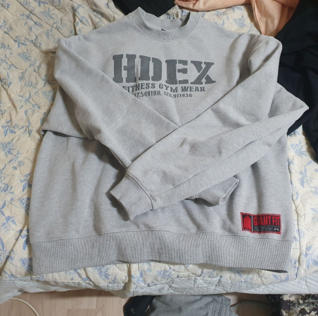 에이치덱스(HDEX) 코어 자이언트핏 스웨트셔츠 2 color 후기