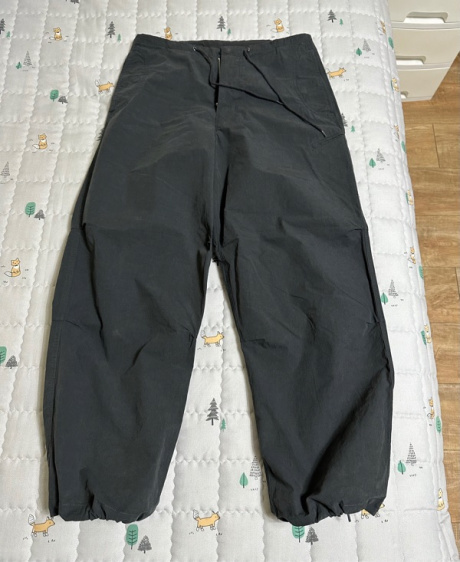 에스피오나지(ESPIONAGE) Oversized Army Pants Charcoal 후기