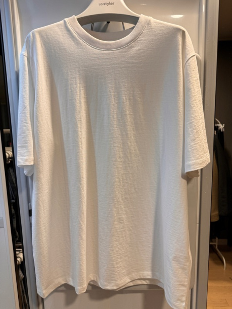 브라운야드(BROWNYARD) 에센셜 티셔츠, 화이트 후기