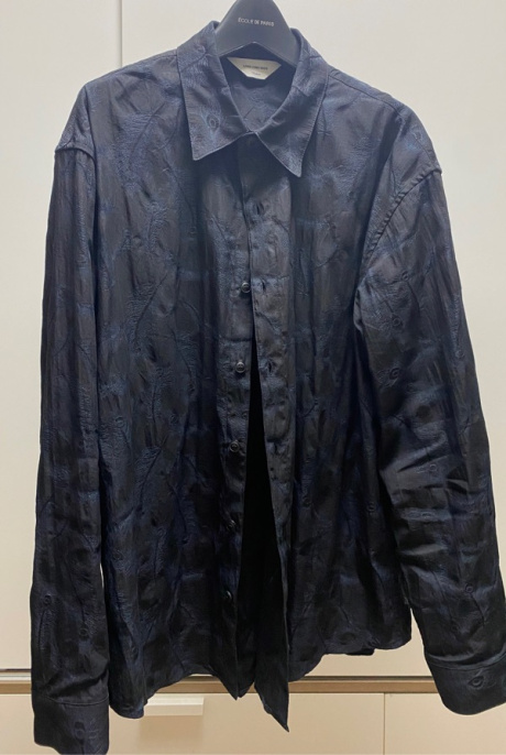 로드 존 그레이(LORD JOHN GREY) peacock jacquard shirt black 후기