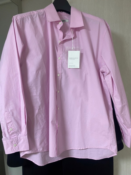 라벨아카이브(LABELARCHIVE) 레귤러 핏 셔츠 타피 핑크 후기