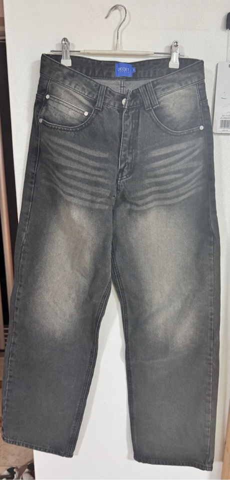 데케트(DECET) Mid Rise Wide Jeans DCPT027YLBlack 후기