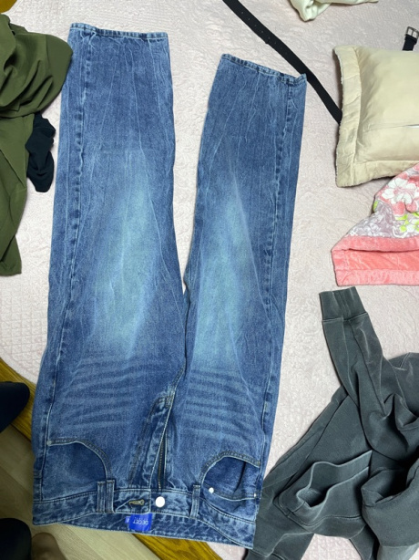 데케트(DECET) Mid Rise Wide Jeans DCPT027CRBlue2 후기
