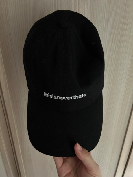 디스이즈네버댓(THISISNEVERTHAT) (FW23) T-logo cap Black 후기