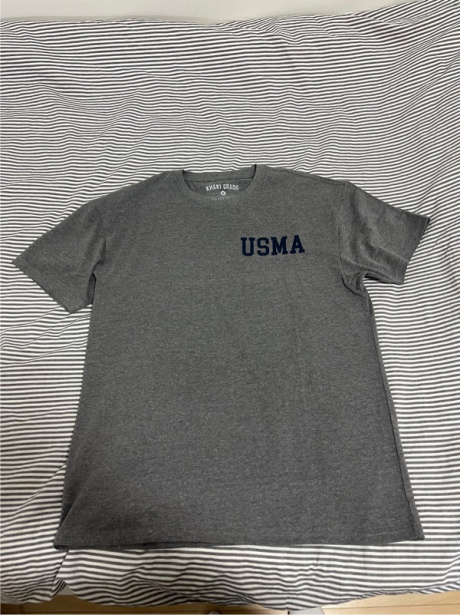 카키그라도(KHAKI GRADO) USMA 웨스트포인트 밀리터리 레귤러핏 반팔 티셔츠 (2 color) 후기