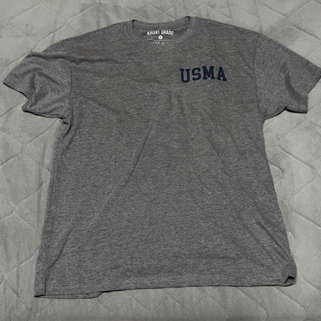 카키그라도(KHAKI GRADO) USMA 웨스트포인트 밀리터리 레귤러핏 반팔 티셔츠 (2 color) 후기