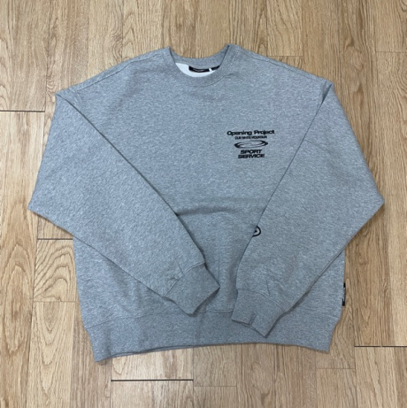 오프닝프로젝트(OPENING PROJECT) Sport Service Sweatshirt - Melange Grey 후기