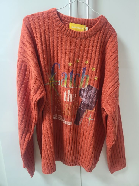 메인부스(MAINBOOTH) CTS Sweater(ORANGE RED) 후기