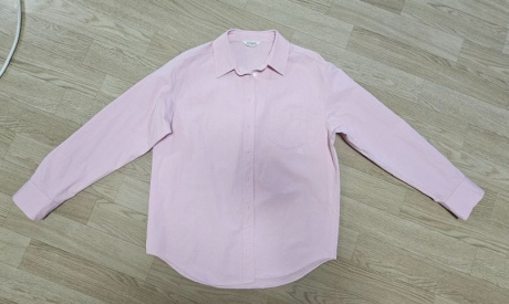 르바(LEVAR) Classic Garment Cotton Shirts - Pink 후기