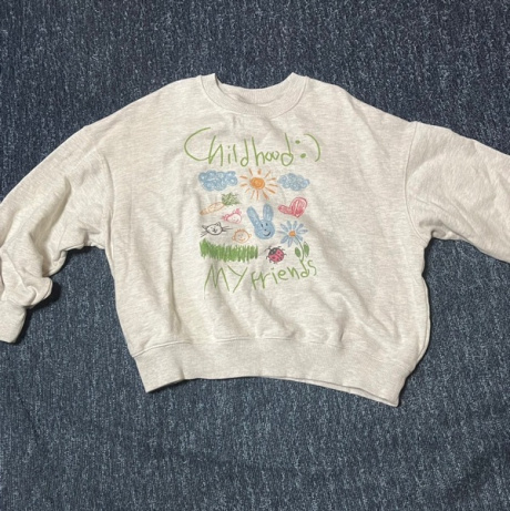 에이이에이이(AEAE) Childhood Flashback Sweatshirts -[OATMEAL] 후기