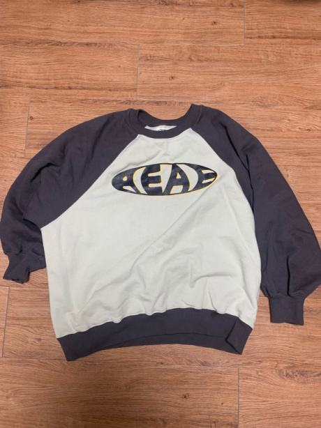 에이이에이이(AEAE) Vintage Logo Raglan Sweatshirts -[CHARCOAL/GREEN] 후기