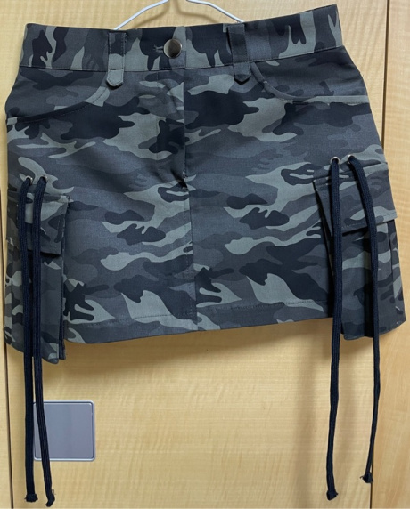 에이이에이이(AEAE) Cargo Ribbon Mini Skirts -[CAMO] 후기