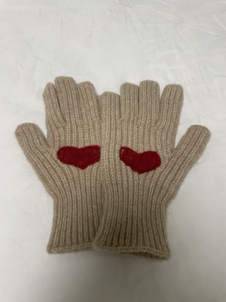 에이이에이이(AEAE) Heart Knit Gloves -[OATMEAL] 후기