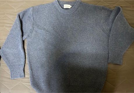 에스피오나지(ESPIONAGE) Miller Knit Sweater Denim Blue 후기