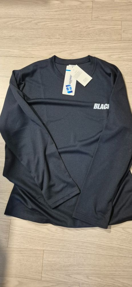 블랙몬스터핏(BLACK MONSTER FIT) 쿨에버 기능성 BLACK 긴팔 티셔츠 (2color) / BKLONG 후기