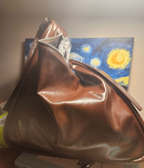 여밈(YEOMIM) belted ridge bag (crinkle brown) 후기