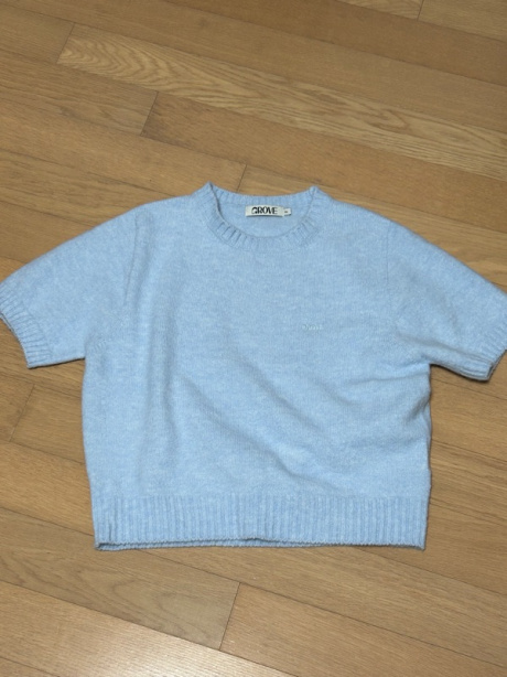 그로브(GROVE) 23FW LAWSON KNIT_LIGHT BLUE 후기