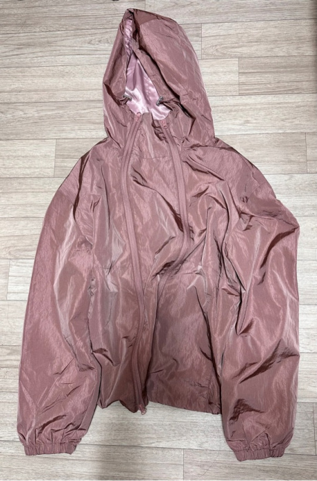 파르티멘토(PARTIMENTO) 트윈 지퍼 후드 집업 자켓 핑크 후기