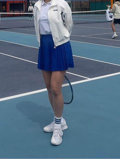 헤드(HEAD) 여성 스트레치 플리츠 테니스 스커트 블루 JOKAX23200BUX 후기