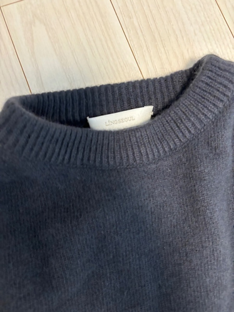 링서울(LINGSEOUL) whole garment volume knit-charcoal 후기