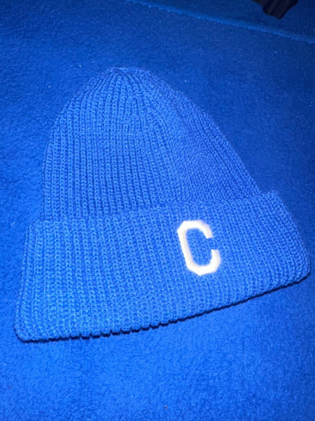 커버낫(COVERNAT) 컬리지 C 로고 미들 비니 블루 후기