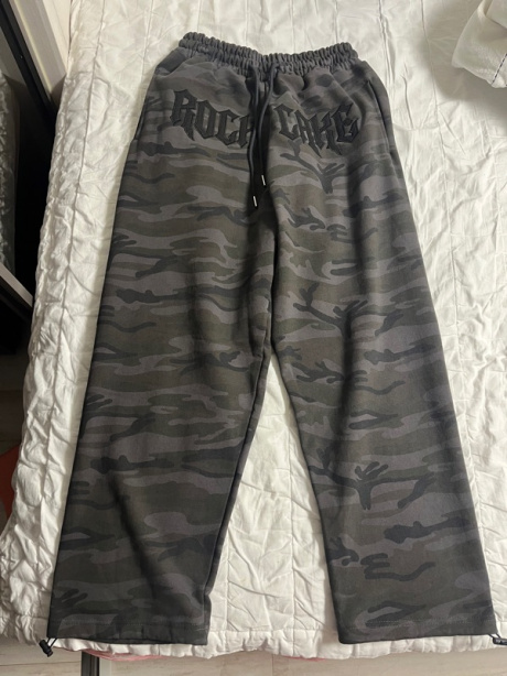락케이크(ROCKCAKE) Camo Metal Graphics Pants - Black 후기