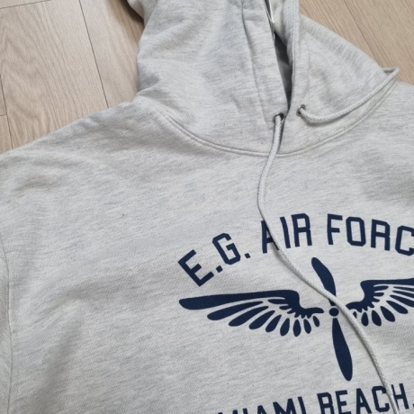 에스피오나지(ESPIONAGE) E.G. Air Force Heavyweight Hoodie Oatmeal Grey 후기