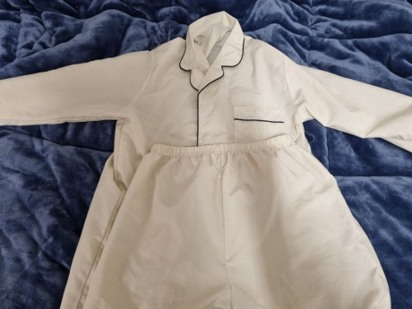 도씨(DOSSY) 실크핏 에센셜 솔리드 커플 카라 잠옷세트 후기