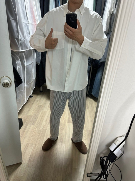 포터리(POTTERY) Comfort Shirt - White 후기