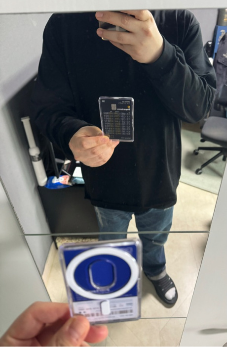 엘라고(ELAGO) 맥세이프 투명 카드지갑 케이스 후기