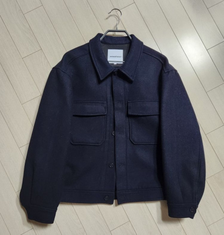 에스피오나지(ESPIONAGE) Wool Blend CPO Blouson Dark Navy 후기