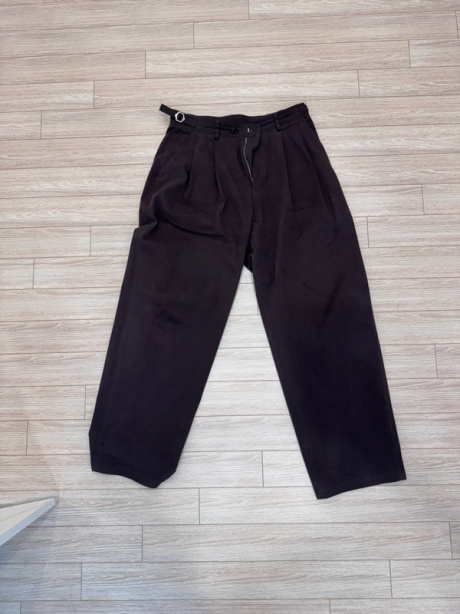 노운(NOUN) wide chino pants (brown) 후기