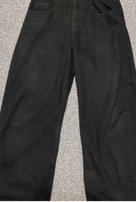 노운(NOUN) wide cotton pants (black) 후기