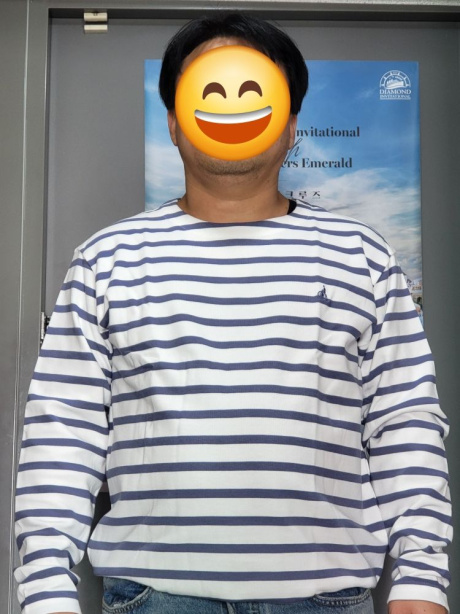 빈폴 멘(BEANPOLE MEN) 남녀공용 스트라이프 라운드 긴팔 티셔츠  오키드 (BC3741C01V) 후기