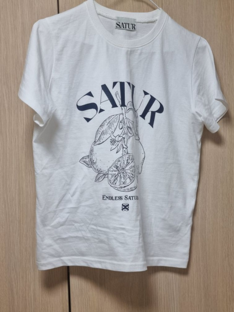 세터(SATUR) (W) 카프리 시트론 드로잉 썸머 그래픽 반팔 티셔츠 리조트 아이보리 후기